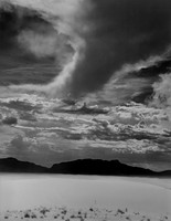 Cloud and Mountains, White Sands NM, NM