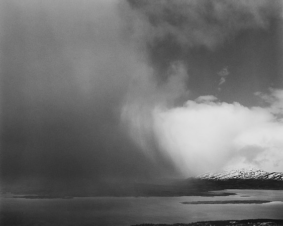 Tromsø sound from Storsteinen, Norway