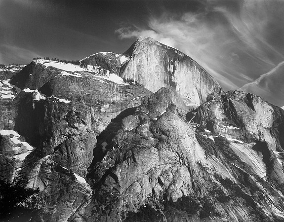 Half Dome from Snow Creek Trail, Yosemite NP