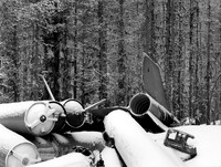 Rocket Cemetery, Esrange, Sweden