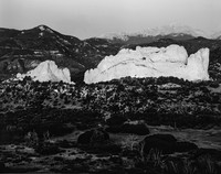 Dawn, Garden of the Gods and Pikes Peak, Colorado Springs