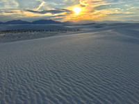 Sunset, Withe Sands, NM