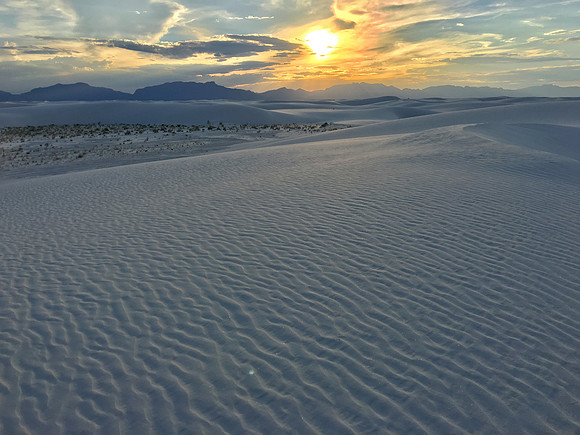 Sunset, Withe Sands, NM