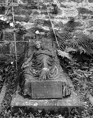 The grave of Caroline Walter, Old Cemetery ("Alter Friedhof"), Freiburg, Germany