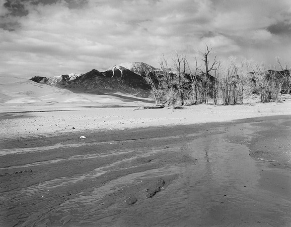 Medano Creek, Sangre de Cristo Mountains, Great Sand Dunes National Park, CO