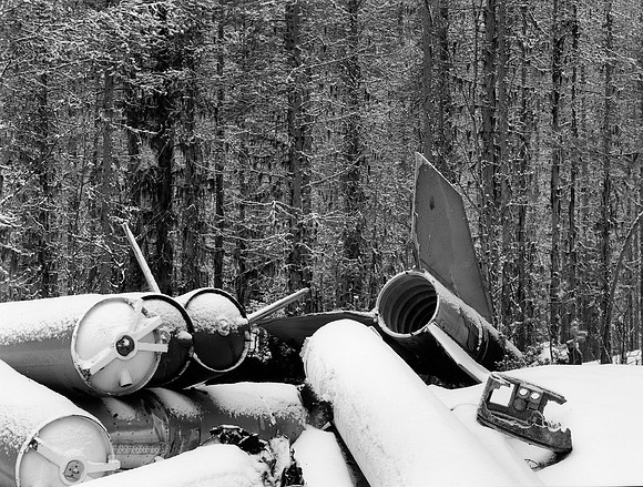 Rocket Cemetery, Esrange, Sweden