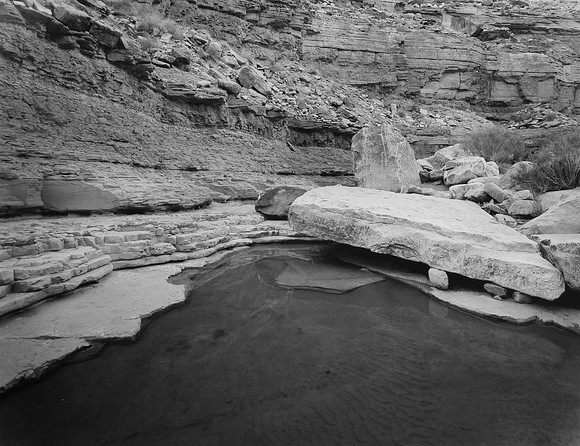 San Juan River side canyon